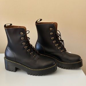 Dr Marten’s Leona Boot | Black | Size 10 | Brand New Without Tags
